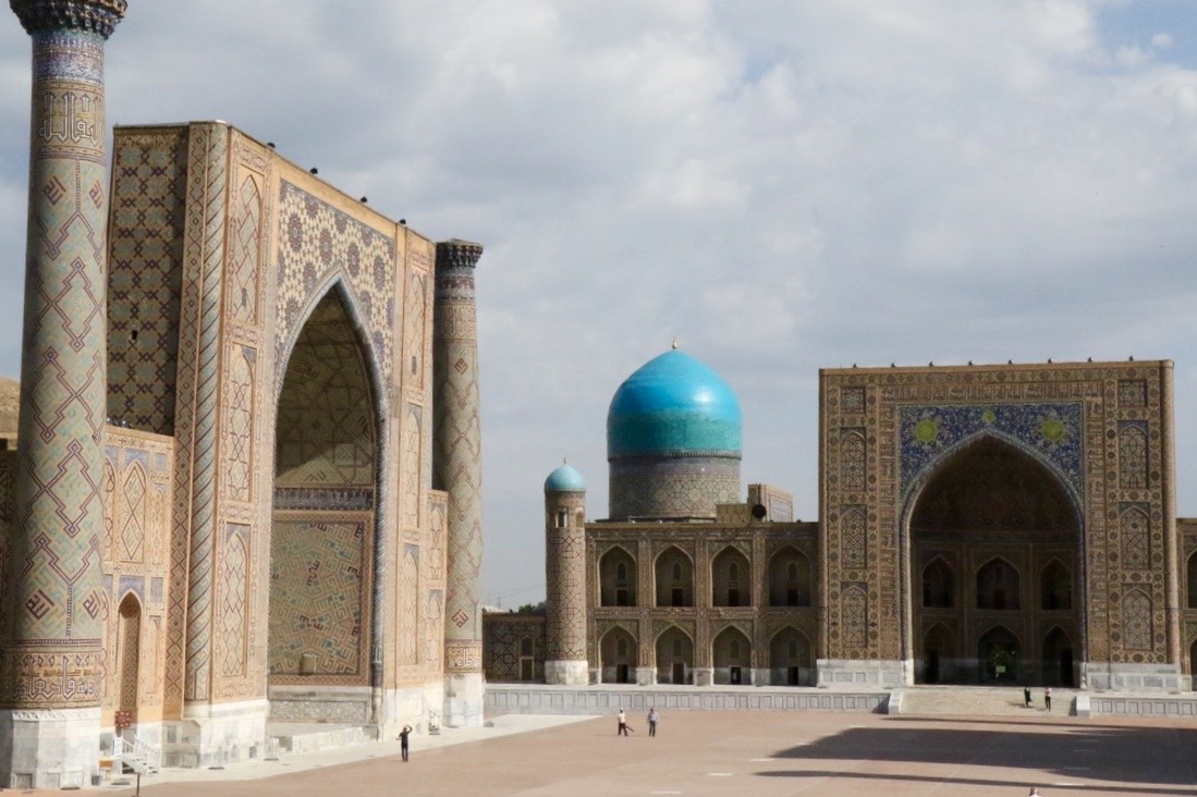 Samarkand, der Registan-Platz (1)